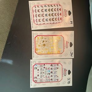 Nail art stickers
